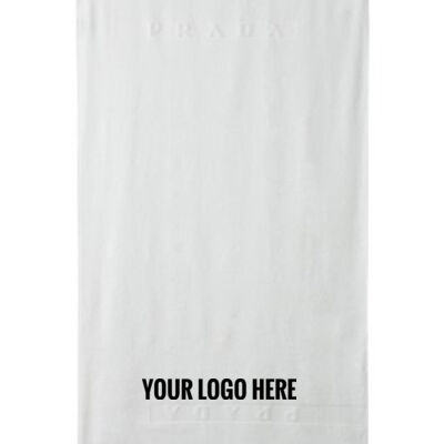 Beach Towel White Only Thumbnail
