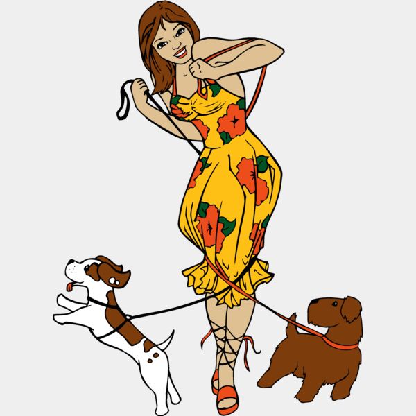 girlwalkingdogs1 Thumbnail