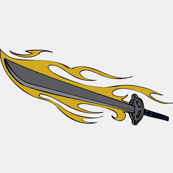 flaming sword 01 Thumbnail