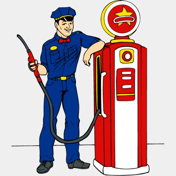 retrogasman gas attendant Thumbnail