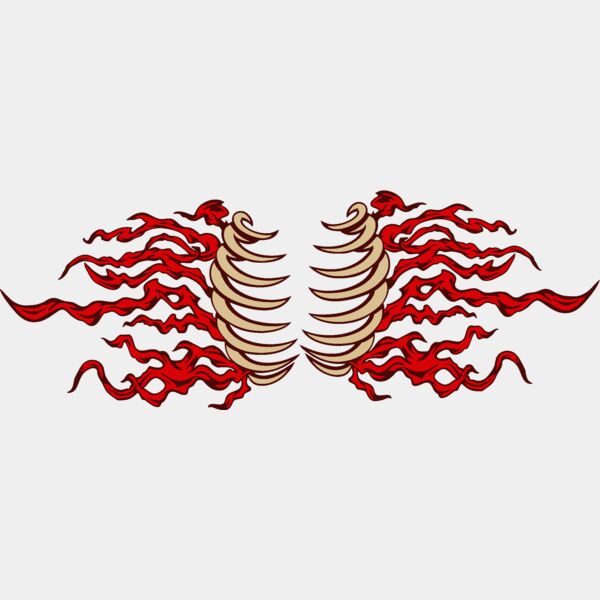 flaming ribcage Thumbnail