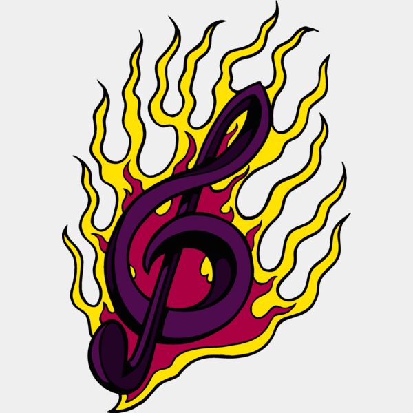 flaming trebel clef Thumbnail