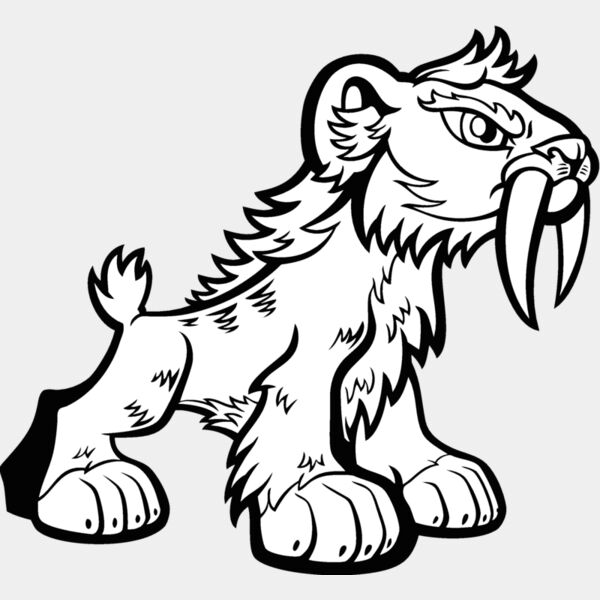 sabercat04v4bw Thumbnail