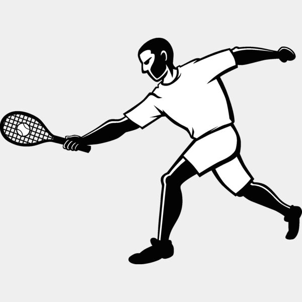 tennis12v4bw Thumbnail