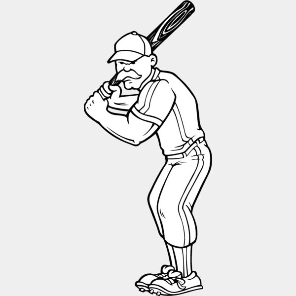 basebllplyr07v4bw Thumbnail