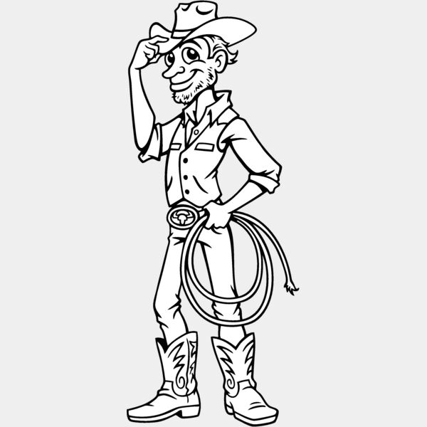 cowboy02v4bw Thumbnail