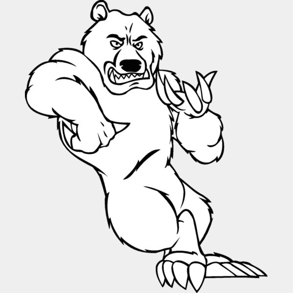 bear leaning Thumbnail