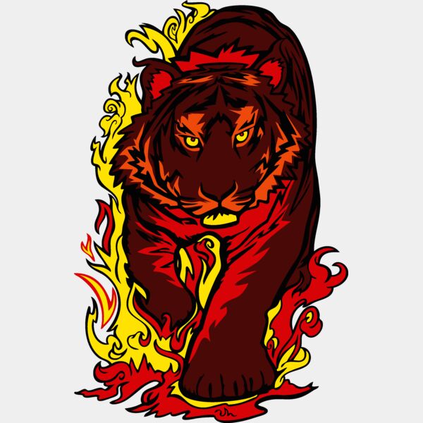 flaming tiger 2 Thumbnail