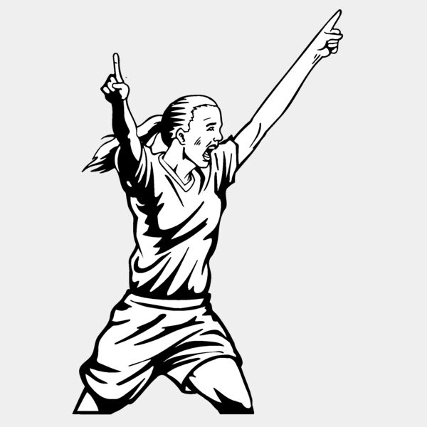 woman victorious Thumbnail