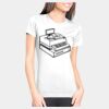 Junior Fit Cotton Boyfriend T-Shirt Thumbnail