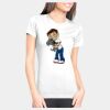 Junior Fit Cotton Boyfriend T-Shirt Thumbnail