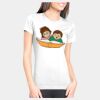 Junior Fit Cotton Boyfriend T-Shirt Thumbnail