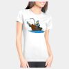 Junior Fit Cotton Boyfriend T-Shirt Thumbnail