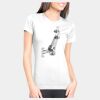 Junior Fit Cotton Boyfriend T-Shirt Thumbnail