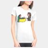 Junior Fit Cotton Boyfriend T-Shirt Thumbnail