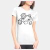 Junior Fit Cotton Boyfriend T-Shirt Thumbnail