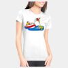 Junior Fit Cotton Boyfriend T-Shirt Thumbnail