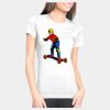 Junior Fit Cotton Boyfriend T-Shirt Thumbnail