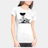 Junior Fit Cotton Boyfriend T-Shirt Thumbnail