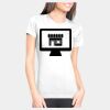 Junior Fit Cotton Boyfriend T-Shirt Thumbnail