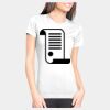 Junior Fit Cotton Boyfriend T-Shirt Thumbnail