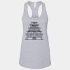 Women's Jersey Racerback Tank Thumbnail