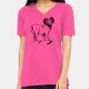 Missy's Relaxed Jersey Short-Sleeve V-Neck T-Shirt Thumbnail