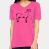Missy's Relaxed Jersey Short-Sleeve V-Neck T-Shirt Thumbnail