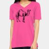 Missy's Relaxed Jersey Short-Sleeve V-Neck T-Shirt Thumbnail