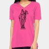 Missy's Relaxed Jersey Short-Sleeve V-Neck T-Shirt Thumbnail