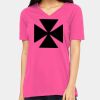 Missy's Relaxed Jersey Short-Sleeve V-Neck T-Shirt Thumbnail