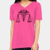 Missy's Relaxed Jersey Short-Sleeve V-Neck T-Shirt Thumbnail