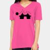 Missy's Relaxed Jersey Short-Sleeve V-Neck T-Shirt Thumbnail