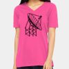 Missy's Relaxed Jersey Short-Sleeve V-Neck T-Shirt Thumbnail