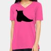 Missy's Relaxed Jersey Short-Sleeve V-Neck T-Shirt Thumbnail