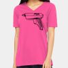 Missy's Relaxed Jersey Short-Sleeve V-Neck T-Shirt Thumbnail