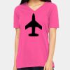 Missy's Relaxed Jersey Short-Sleeve V-Neck T-Shirt Thumbnail