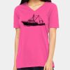 Missy's Relaxed Jersey Short-Sleeve V-Neck T-Shirt Thumbnail