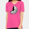 Missy's Relaxed Jersey Short-Sleeve V-Neck T-Shirt Thumbnail