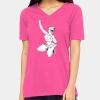 Missy's Relaxed Jersey Short-Sleeve V-Neck T-Shirt Thumbnail