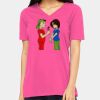 Missy's Relaxed Jersey Short-Sleeve V-Neck T-Shirt Thumbnail