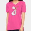 Missy's Relaxed Jersey Short-Sleeve V-Neck T-Shirt Thumbnail