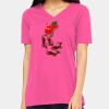 Missy's Relaxed Jersey Short-Sleeve V-Neck T-Shirt Thumbnail