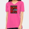Missy's Relaxed Jersey Short-Sleeve V-Neck T-Shirt Thumbnail