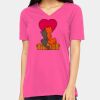 Missy's Relaxed Jersey Short-Sleeve V-Neck T-Shirt Thumbnail