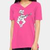Missy's Relaxed Jersey Short-Sleeve V-Neck T-Shirt Thumbnail