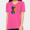 Missy's Relaxed Jersey Short-Sleeve V-Neck T-Shirt Thumbnail