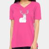 Missy's Relaxed Jersey Short-Sleeve V-Neck T-Shirt Thumbnail