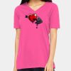Missy's Relaxed Jersey Short-Sleeve V-Neck T-Shirt Thumbnail