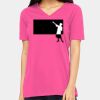 Missy's Relaxed Jersey Short-Sleeve V-Neck T-Shirt Thumbnail